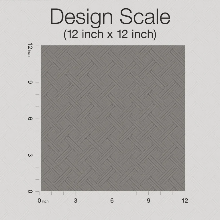Ronald Redding Wickwork Wallpaper - Graphite — Ảnh 4