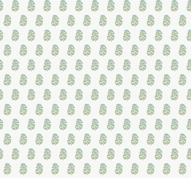 Sylvie Floral Wallpaper - Green — Ảnh 4