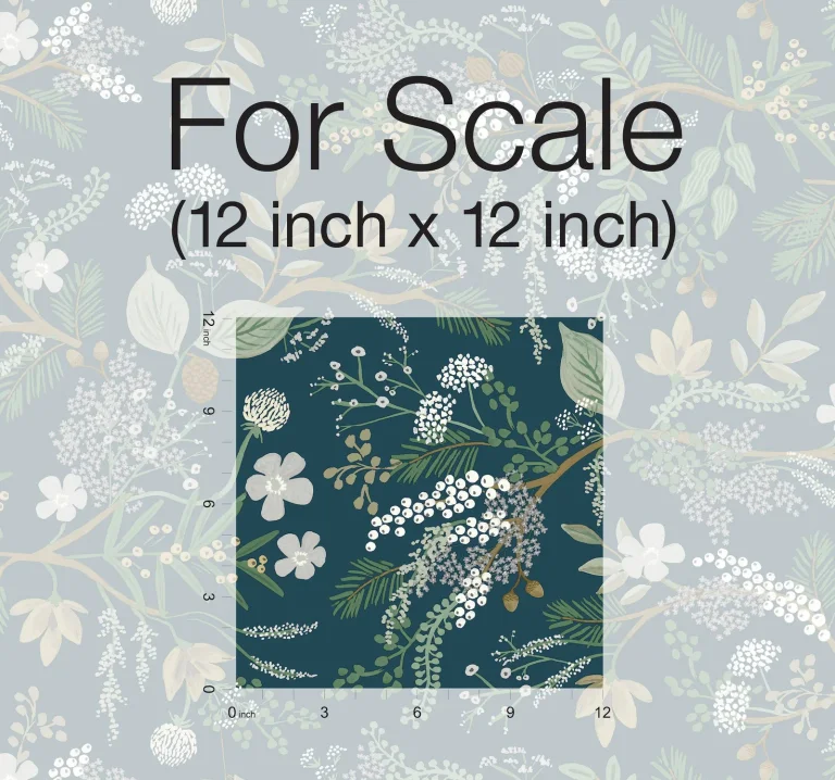 Rifle Paper Co. Juniper Forest Peel and Stick Wallpaper - Evergreen — Ảnh 4