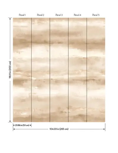 Aveline Wall Mural - Neutral