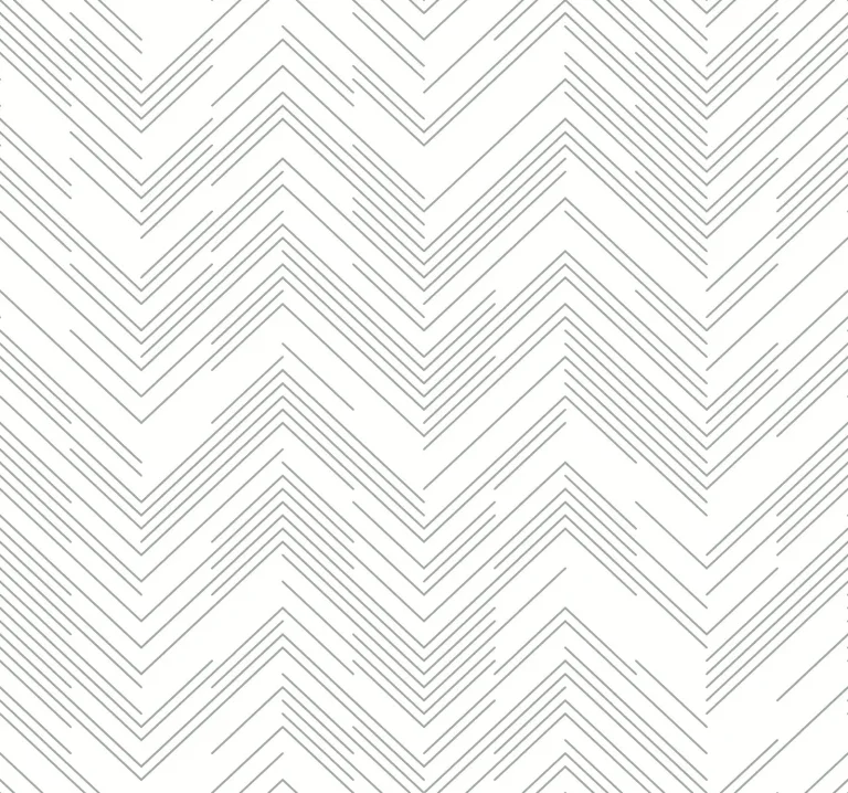 Polished Chevron Wallpaper - White/Silver — Ảnh 4