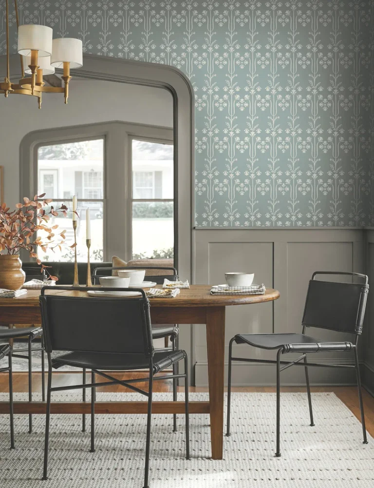 Magnolia Home Lydia Wallpaper - Blue — Image 3