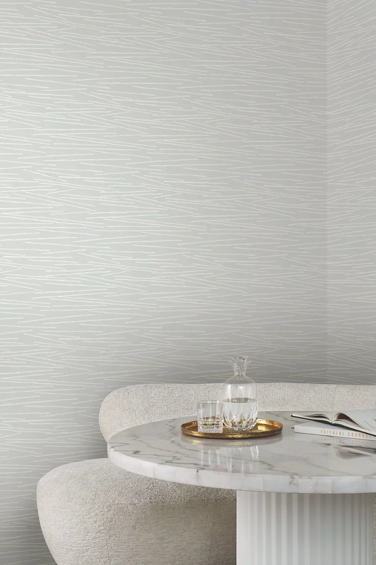 Candice Olson Line Horizon Wallpaper - Spa Blue — Ảnh 6