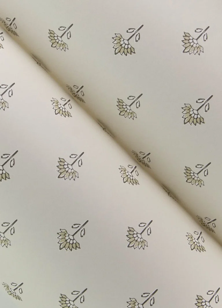 Chesapeake Surdiva Floral Fan Wallpaper - Ivory — Ảnh 2
