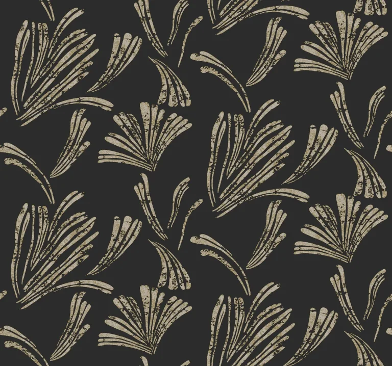 Ermine Abstract Wallpaper - Black — Ảnh 5