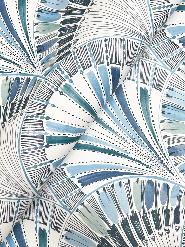 Myla Fanning Reeds Wallpaper - Blues — Ảnh 3