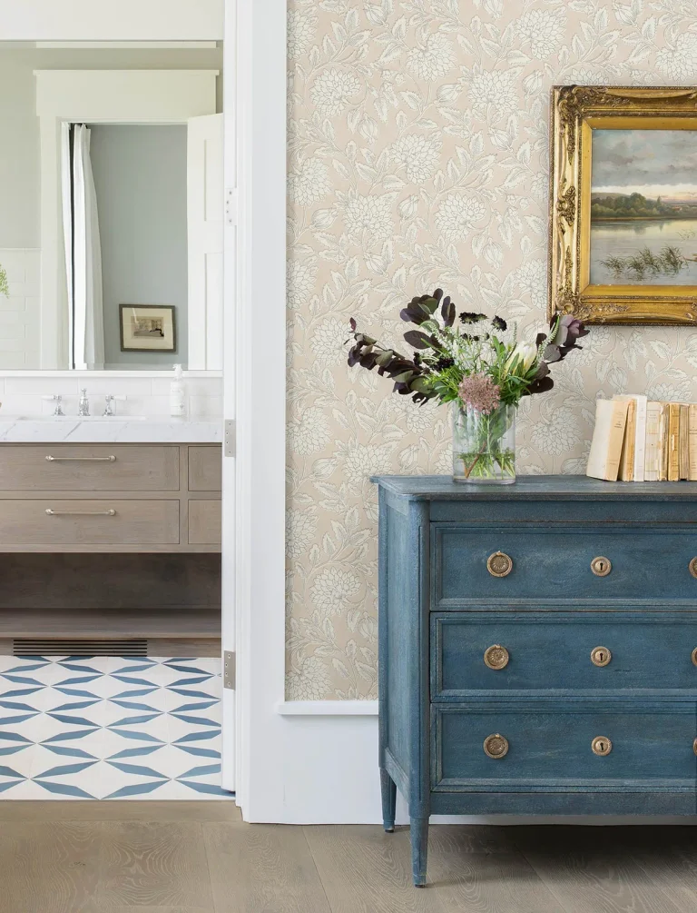 Chesapeake Vadouvan Jacobean Trail Wallpaper - Blush — Image 6