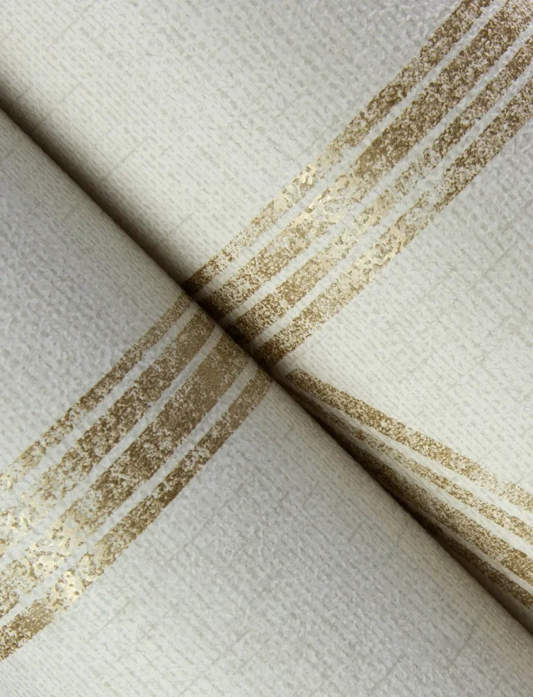 Harlow Curved Contours Wallpaper - Gold — Ảnh 4