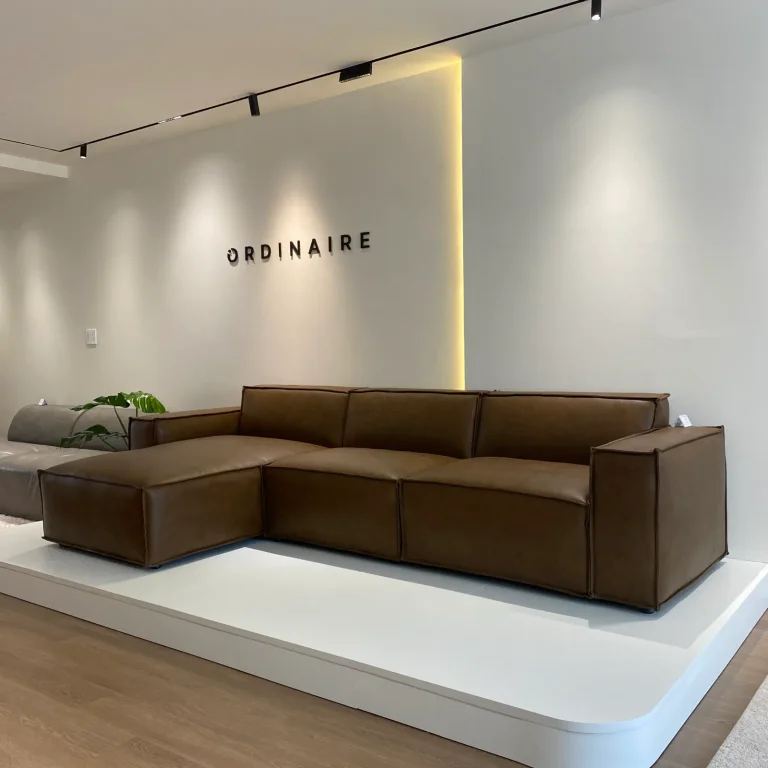 LEATHER BOLD SOFA (corner) — Ảnh 3