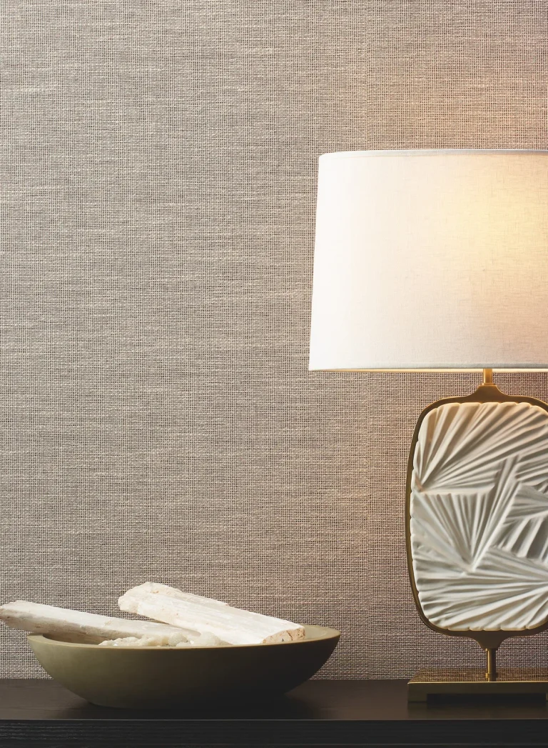 Paper & Thread Weave Wallpaper - Taupe — Ảnh 2