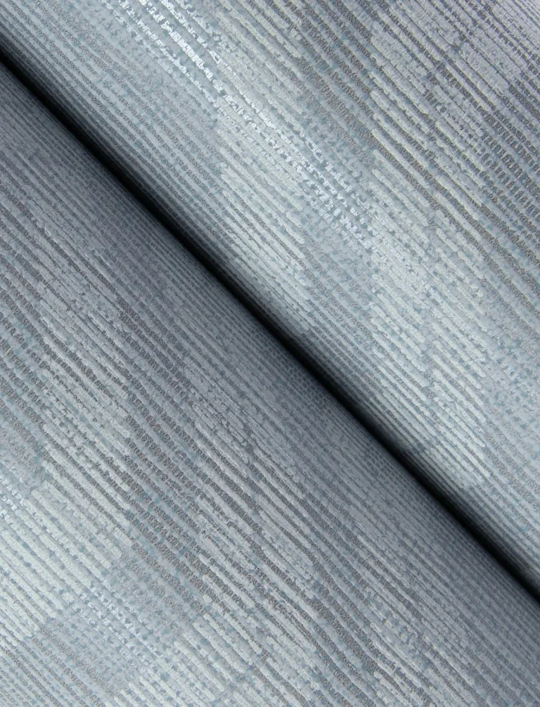 Burton Modern Ogee Wallpaper - Pewter — Image 3