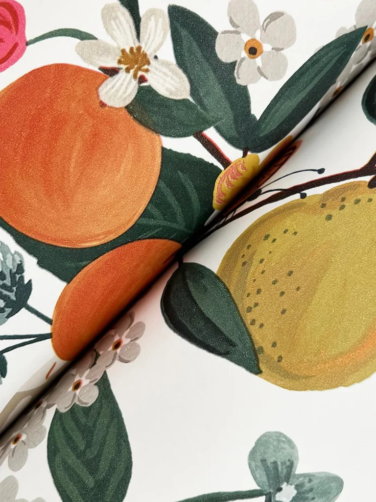 Rifle Paper Co. Flower Studies Wallpaper - Rose Multi — Ảnh 4