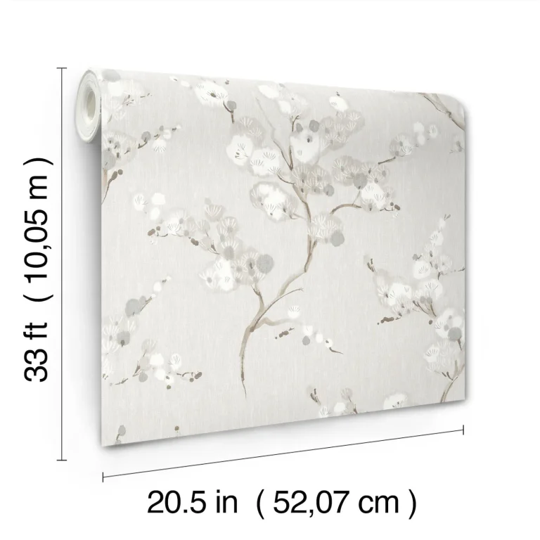 Bliss Blossom Wallpaper - Stone — Ảnh 6