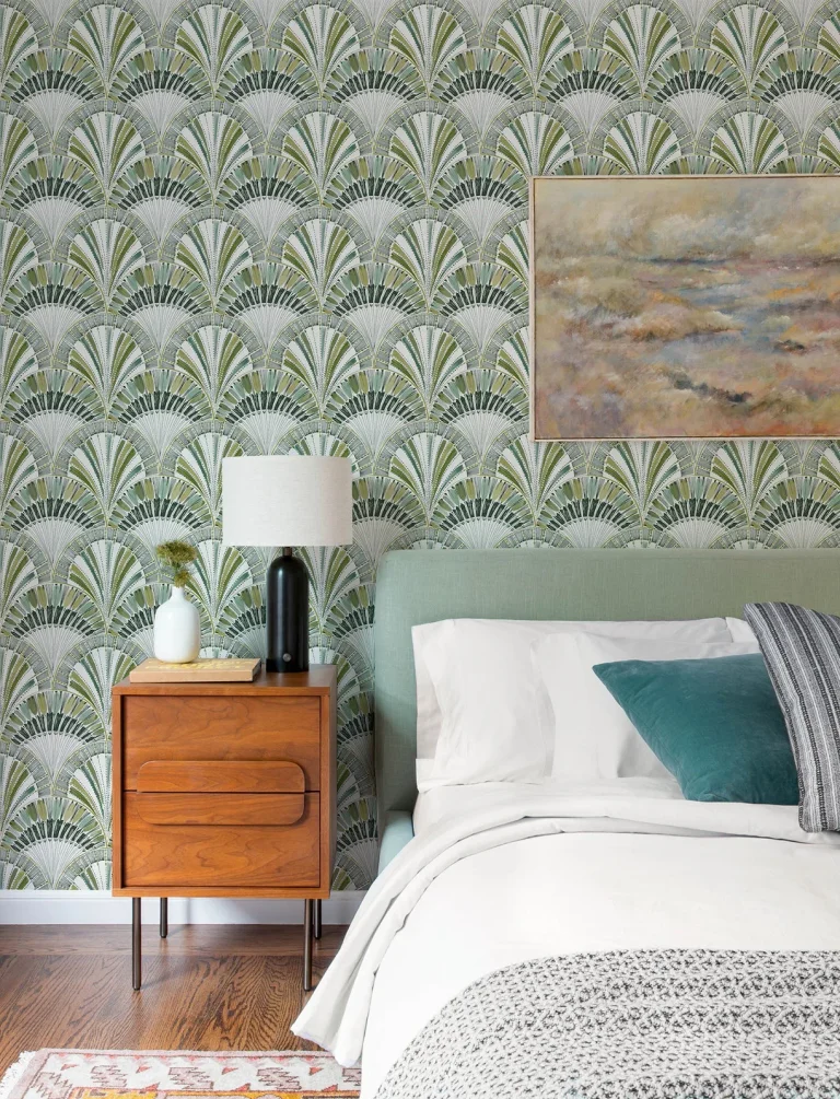 Myla Fanning Reeds Wallpaper - Greens — Ảnh 7