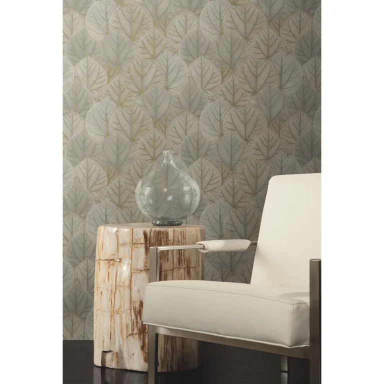 Candice Olson Leaf Concerto Wallpaper - Warm Taupe — Ảnh 5