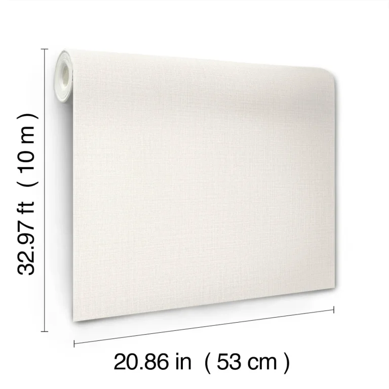 Georgette Faux Fabric Wallpaper - Pearl — Ảnh 3