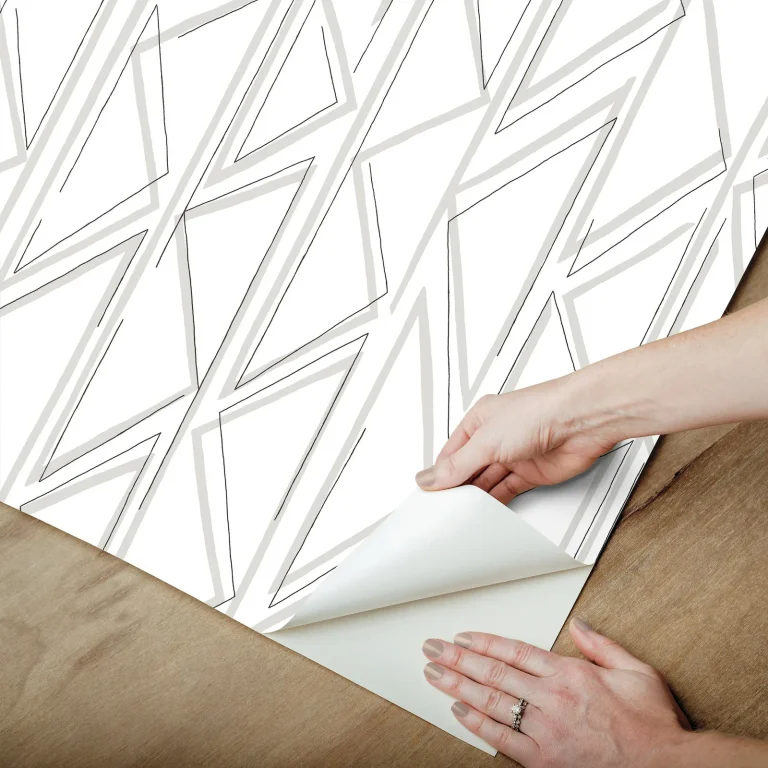 Magnolia Home Sideways Sketch Wallpaper - Grey — Ảnh 8