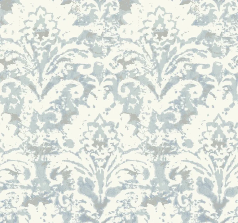 Candice Olson Velvet Crush Damask Wallpaper - Blue & Pearl — Ảnh 3