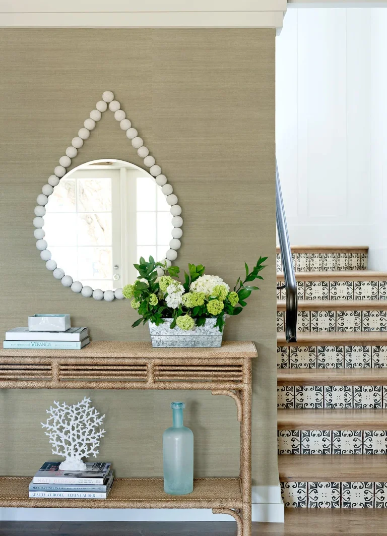 Galan Sisal Grasscloth Wallpaper - Silver — Ảnh 3
