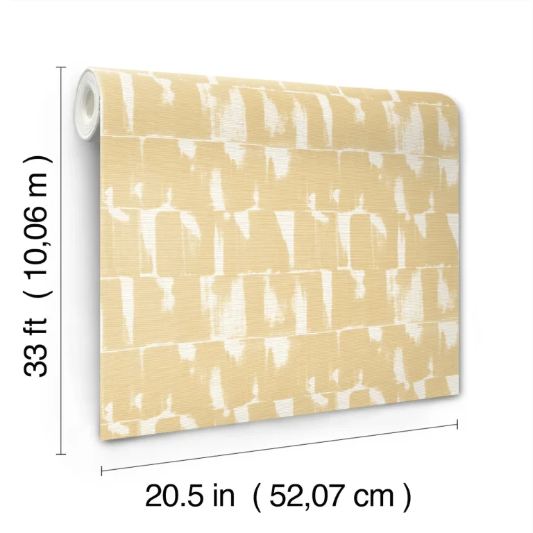 Bancroft Artistic Stripe Wallpaper - Gold — Ảnh 2