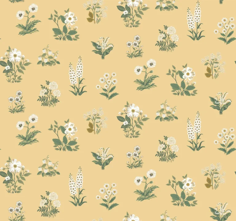 Rifle Paper Co. Botanical Wallpaper - Gold — Ảnh 5