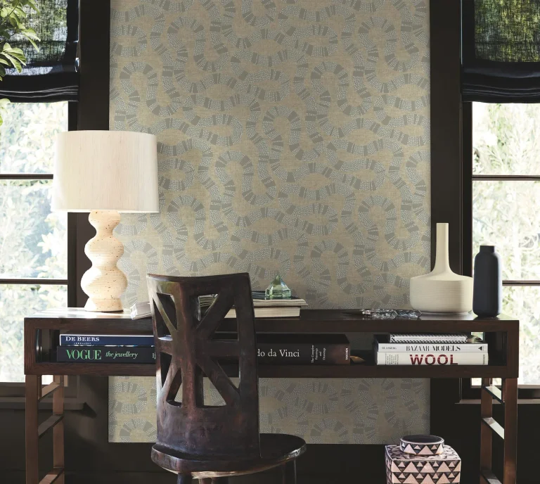 Ophidia Wallpaper - Taupe — Image 3