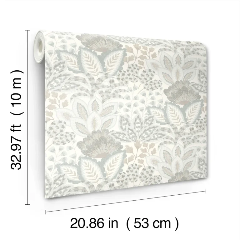 Catherine Botanical Wallpaper - Ivory — Ảnh 2