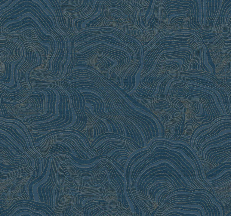Ronald Redding Geodes Wallpaper - Navy — Ảnh 5