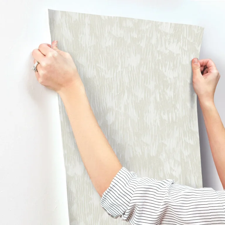 Gilded Plume Wallpaper - Light Cream — Ảnh 4