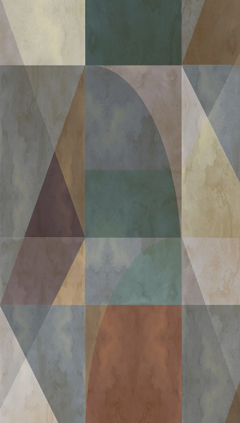 Scenic Walls - Solid Shapes Mural - 3004-1 — Image 2