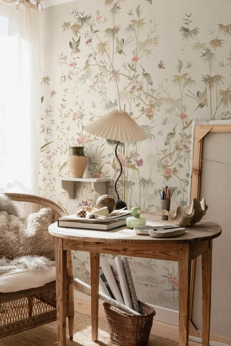 Chinoiserie Garden, Eggshell — Ảnh 4