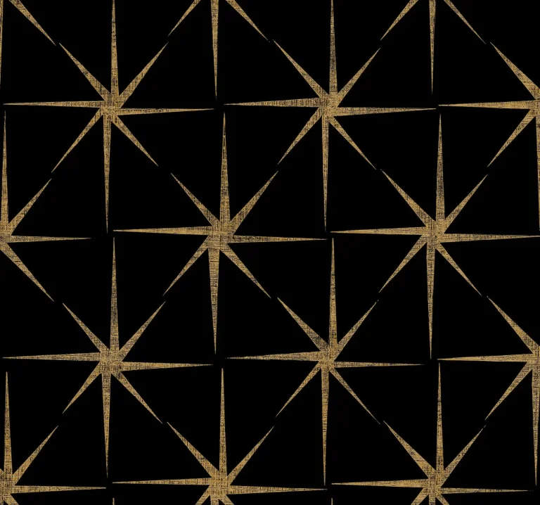 Evening Stars Wallpaper - Black — Image 2