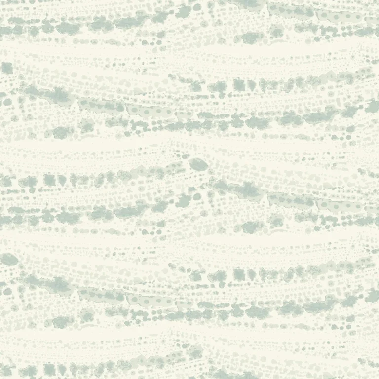 Chesapeake Rannell Abstract Scallop Wallpaper - Aqua — Image 2
