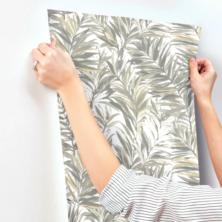 Swaying Palms Wallpaper - Neutral — Ảnh 2