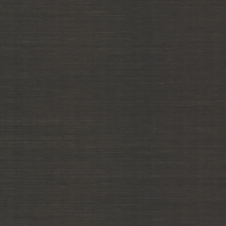 Colcord Sisal Grasscloth Wallpaper - Black — Ảnh 4