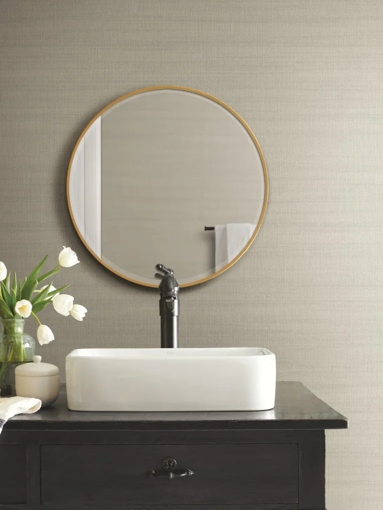 Magnolia Home Washed Linen Wallpaper - Cotton — Ảnh 2
