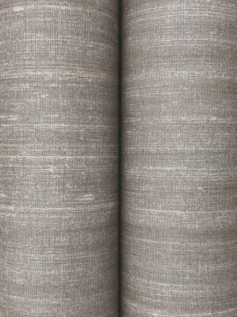 Sari Silk Faux Fabric Wallpaper - Grey — Ảnh 6