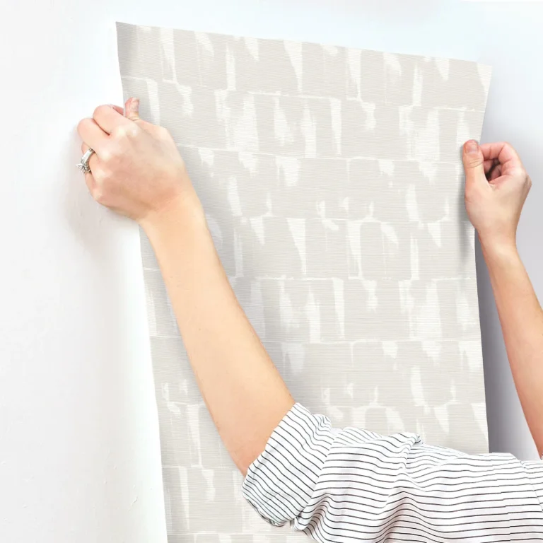 Bancroft Artistic Stripe Wallpaper - Dove — Ảnh 5