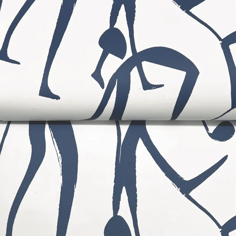 Joyful Dancers Wallpaper - Ultramarine — Ảnh 6