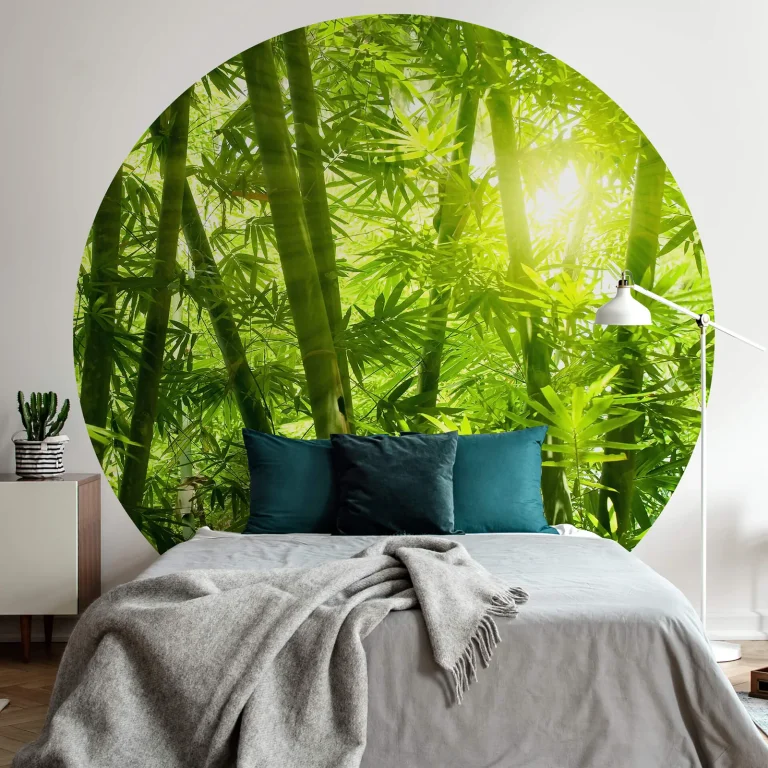 Bamboo Forest - Wall Mural 5403 - 4 Panel - 192cm x 260cm — Ảnh 3