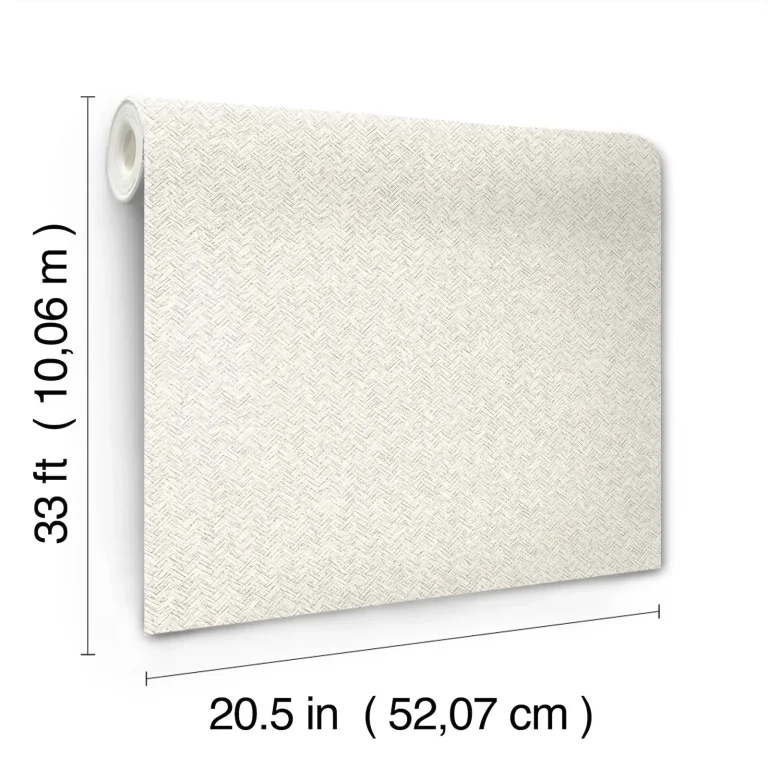 Chesapeake Woven Basket Wallpaper - White — Ảnh 6