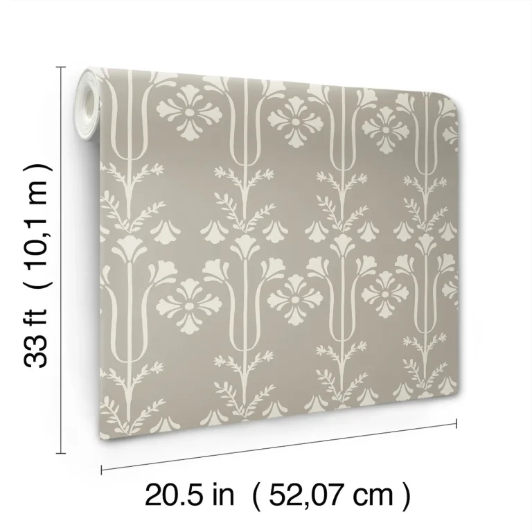 Magnolia Home Lydia Wallpaper - Taupe — Ảnh 2