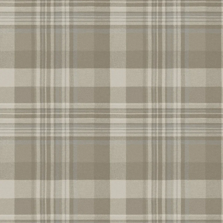 Chesapeake Dutton Plaid Wallpaper - Brown — Image 2