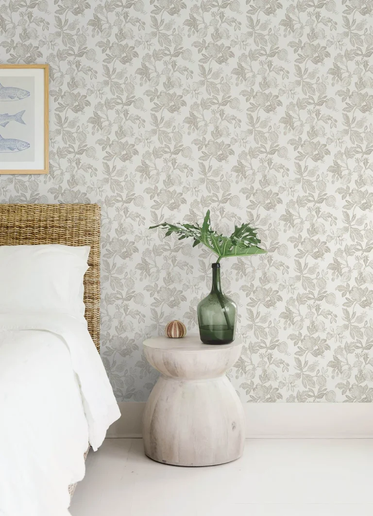 Beach Rose Wallpaper - Neutral — Ảnh 7