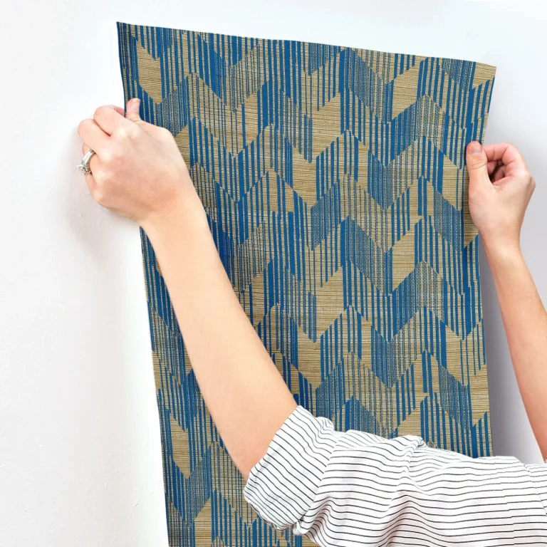 Birch Wallpaper - Blue — Ảnh 2