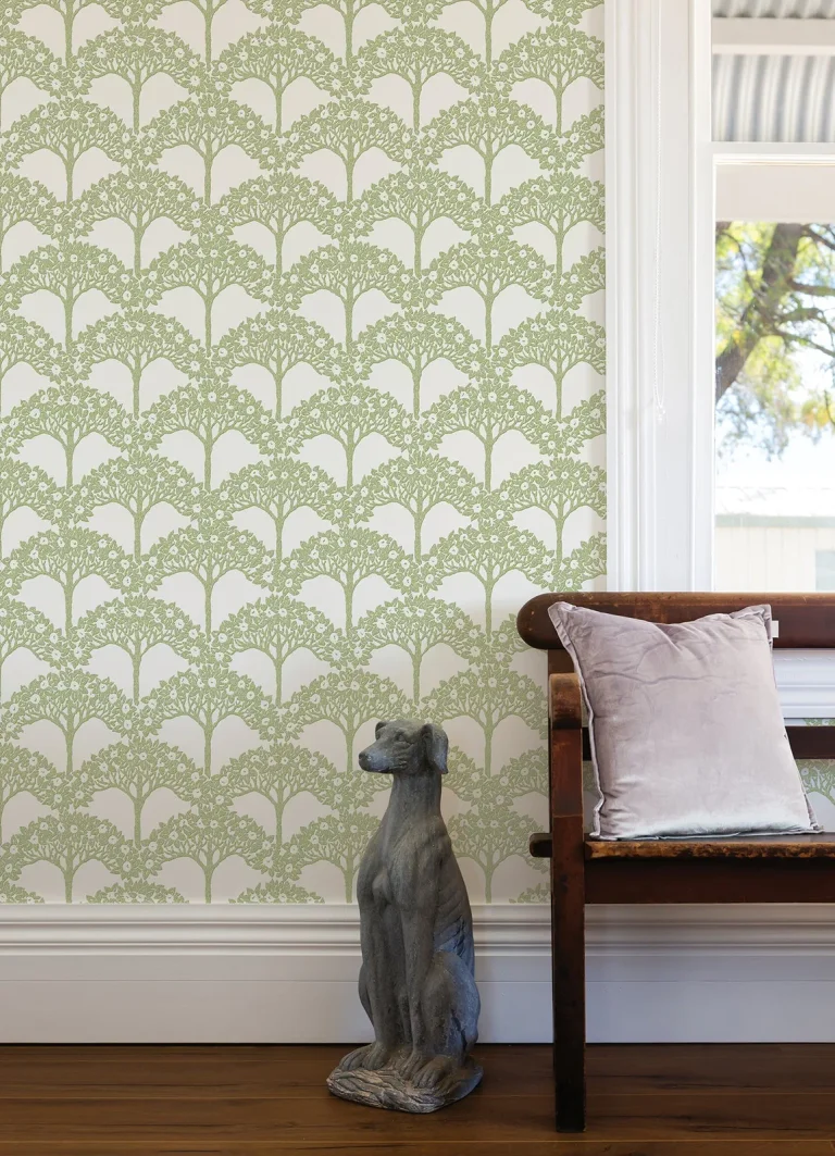 Dawson Magnolia Tree Wallpaper - Green — Ảnh 3