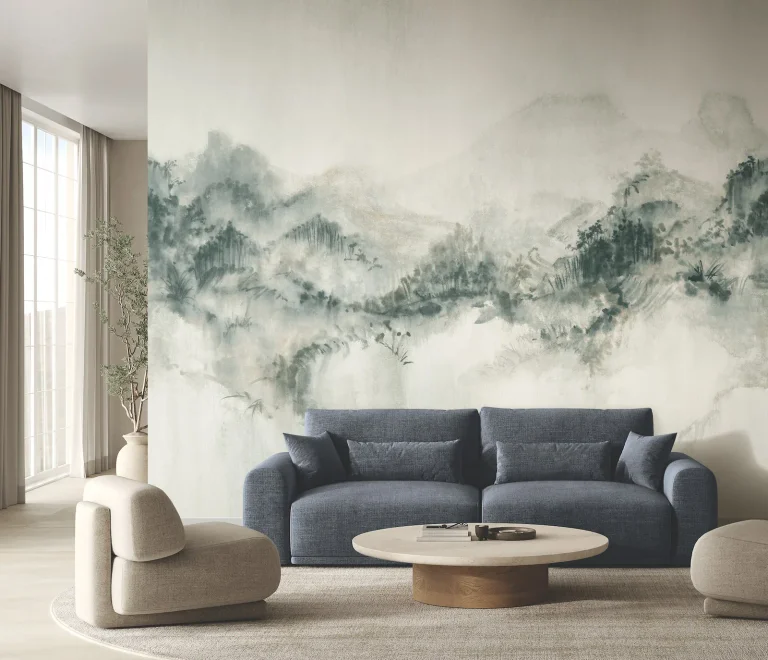 Ronald Redding Mystic Overlook Wall Mural - Green — Ảnh 2