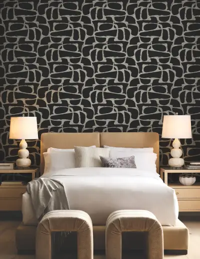 Candice Olson Craftsman Geometric — Black