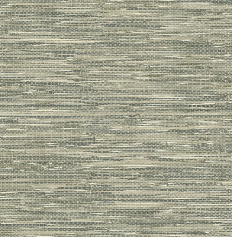 Exhale Woven Faux Grasscloth Wallpaper - Moss — Ảnh 6