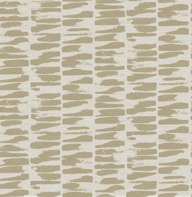 Myrtle Abstract Stripe Wallpaper - Gold — Ảnh 4